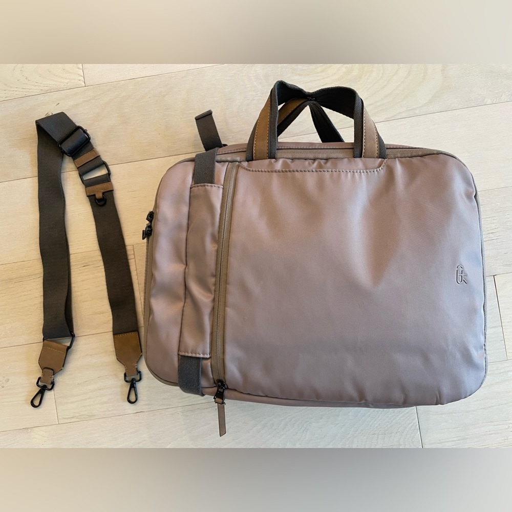 Parfois - Light Brown Women’s Travel Bag (Handbag / Crossbody / Backpack)